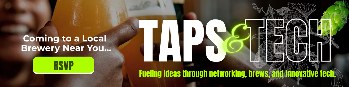taps and Tech Apex Technology Social after hours event