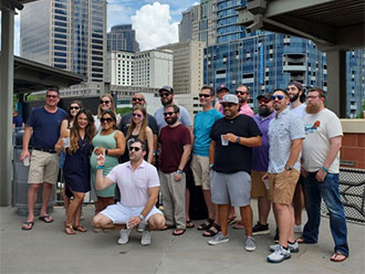 team picture outside